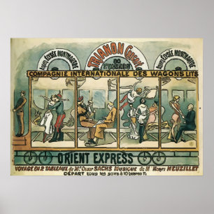 Vintage Orient Express  Poster