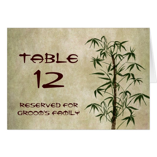 Vintage Oriental Bamboo 1 (Front Horizontal)