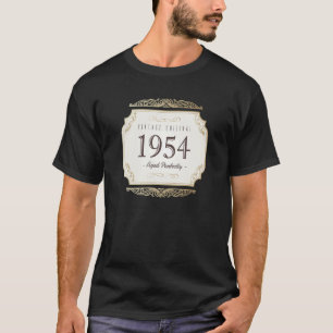 Vintage Original Aged Perfectly Born in 1954 69th T-Shirt