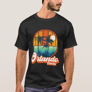 Vintage Orlando Florida Summer Vacation Beach Souv T-Shirt