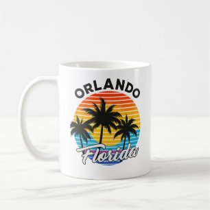 Vintage “Orlando Florida” T-Shirt – Retro Sunset Coffee Mug