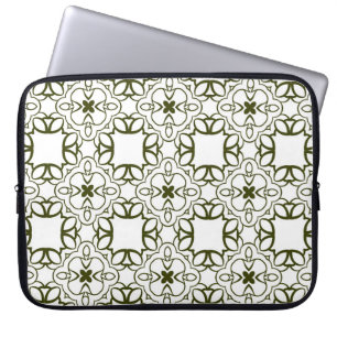 Vintage ornamental seamless pattern. abstract, ara laptop sleeve