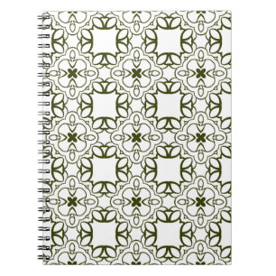 Vintage ornamental seamless pattern. abstract, ara notebook
