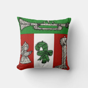 Vintage Ornaments Cushion