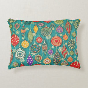 Vintage Ornaments Decorative Cushion
