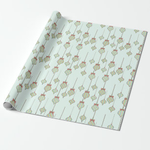 Vintage Ornaments Wrapping Paper