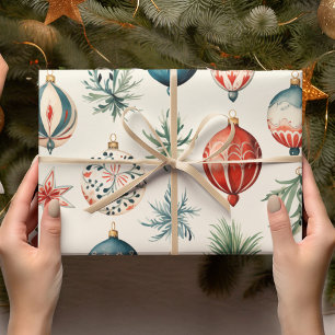 Vintage Ornamnet Wrapping Paper