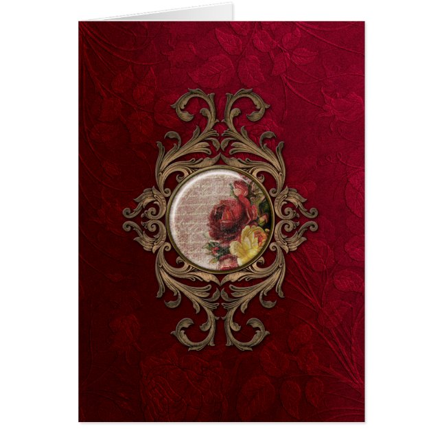 Vintage Ornate Floral (Front)