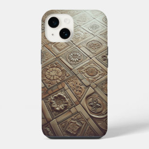 Vintage Ornate Relief Tile Phone Case - Classical