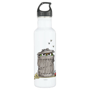 Vintage Oscar in Trash Can 710 Ml Water Bottle