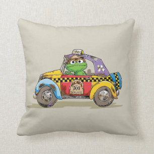 Vintage Oscar's Taxi Service Cushion