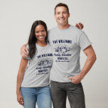 Vintage Outdoor Family Adventure Camping Trip T-Shirt<br><div class="desc">Personalised merchandise for family vacation,  family reunion or family trip. Customise the text and wording to fit your occasion.</div>
