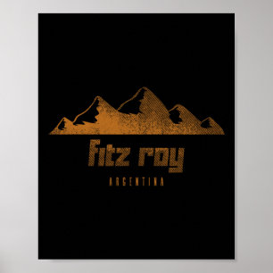 Vintage Outdoors Mountains Apparel And Gifts Uni-a Poster