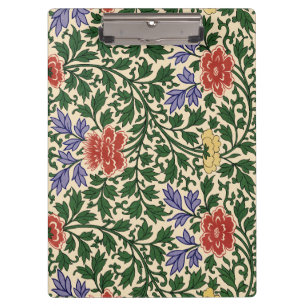 Vintage Owen Jones Chinoiserie Peony Pattern Clipboard
