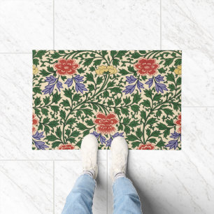 Vintage Owen Jones Chinoiserie Peony Pattern Doormat