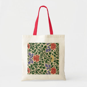Vintage Owen Jones Chinoiserie Peony Pattern Tote Bag