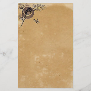 Vintage Owl Stationery