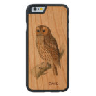 Vintage Owl Wooden iPhone 6 Case