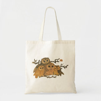 Vintage Owls Tote