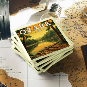 Vintage Ozark Missouri Magnet