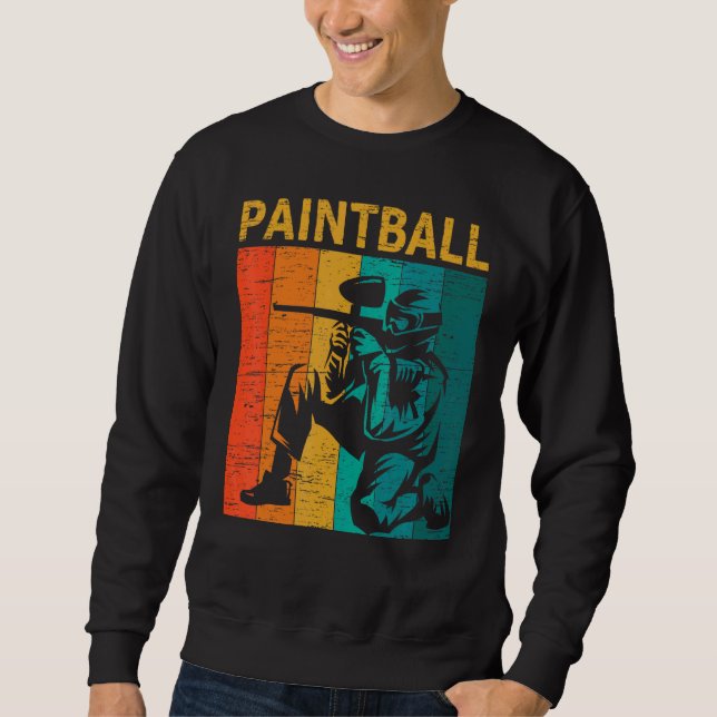 Vintage Paintball Sweatshirt (Front)