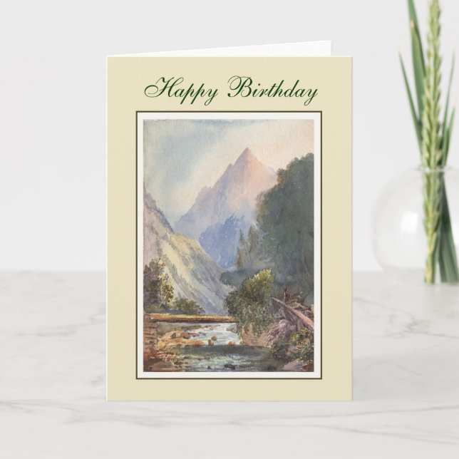 Vintage painting card (Front)