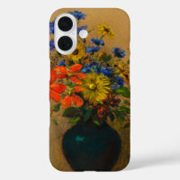 Vintage painting Wildflowers