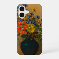 Vintage painting Wildflowers