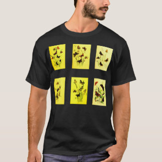 Vintage paintings of butterflies T-Shirt