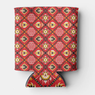 Vintage Paisley Passion - Asian Silk Sensation! Can Cooler