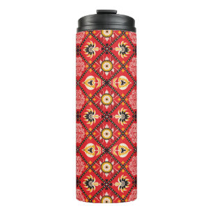 Vintage Paisley Passion - Asian Silk Sensation! Thermal Tumbler