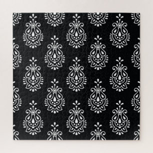 Vintage paisley, seamless elegant pattern. jigsaw puzzle