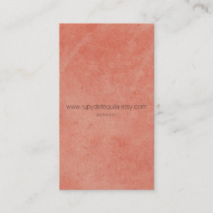 VINTAGE PALE COLORS COLLECTION BUSINESS CARD