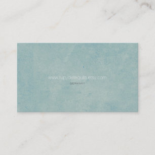 VINTAGE PALE COLORS COLLECTION BUSINESS CARD
