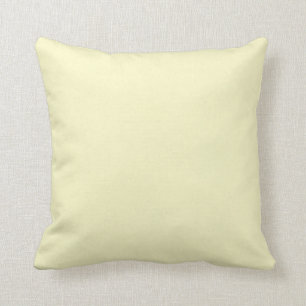 Vintage Pale Yellow Parchment Background Template Cushion