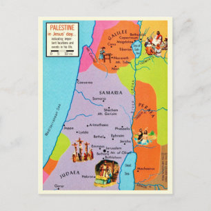 Vintage Palestine Postcard