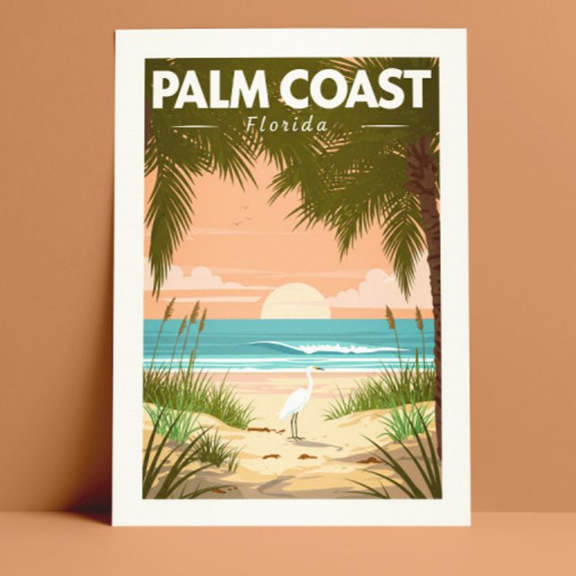 Vintage Palm Coast Florida Postcard (Creator Uploaded)