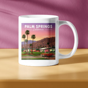 Vintage Palm Springs California Coffee Mug
