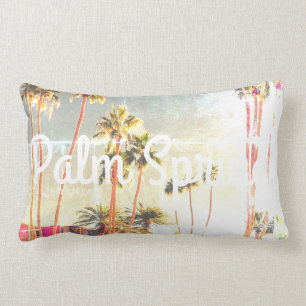 Vintage Palm Springs Lumbar Pillow