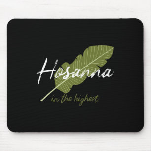 Vintage Palm Sunday Hosanna In The Highest Christi Mouse Pad