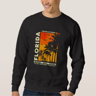 Vintage Panama City Beach Florida Summer Sunset Be Sweatshirt
