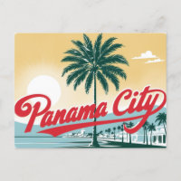 Vintage Panama City, Florida, USA