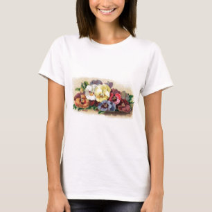 Vintage Pansies Women's Hanes Comfort Soft T-Shirt