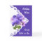 Vintage Pansy Flower Sister-in-law Birthday Card