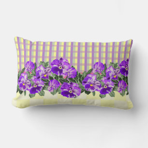 Vintage Pansy Pillow