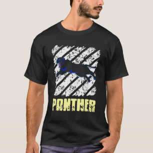 Vintage Panther Cat Present T-Shirt