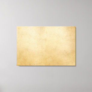 Vintage Paper Antique Gold Parchment Background Canvas Print