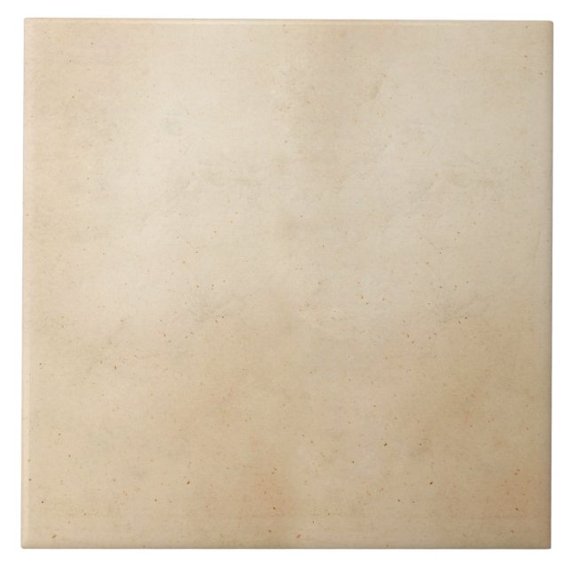 Vintage Paper Antique Parchment Template Blank Tile (Front)