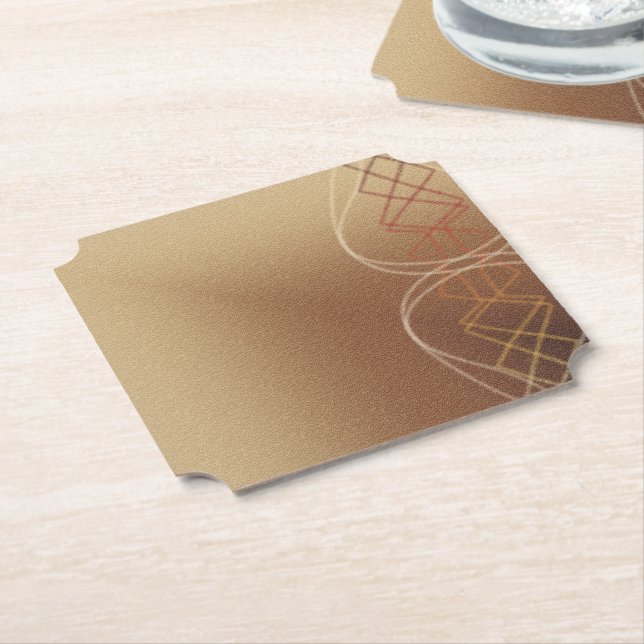 Vintage Paper Coaster (Angled)