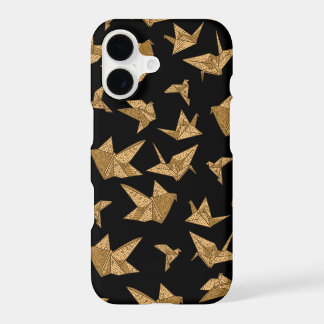 Vintage Paper Cranes Phone Case